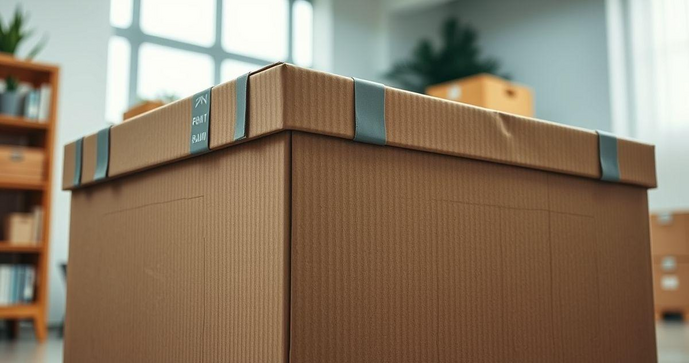Caixa de papelão reforçada é a solução ideal para transporte seguro e eficiente Caixa de papelão reforçada é a solução ideal para transporte seguro e eficiente