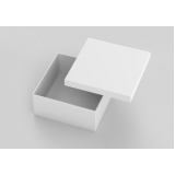 caixa branca com tampa papelão preço Porto Velho