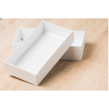 caixa branca com tampa papelão valor Tocantins