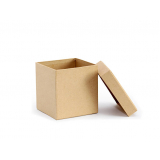 caixa de papelão quadrada com tampa Cursino