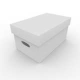 distribuidora de caixa branca com tampa papelão Cachoeirinha