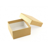 fabricante de caixa de papelão quadrada com tampa Natal